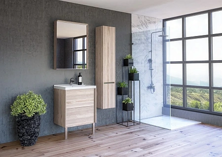 Шкаф-пенал Aquaton Стоун сосна арлингтон 1A228403SX850 Шкаф-пенал Aquaton Стоун сосна арлингтон 1A228403SX850