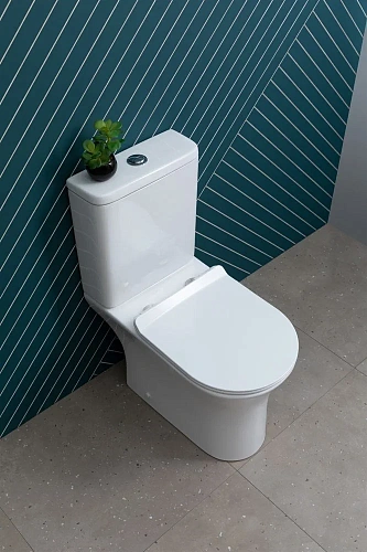 Чаша напольного унитаза Aquanet Rimless Roll 2-C CL-12289 с сиденьем Чаша напольного унитаза Aquanet Rimless Roll 2-C CL-12289 с сиденьем