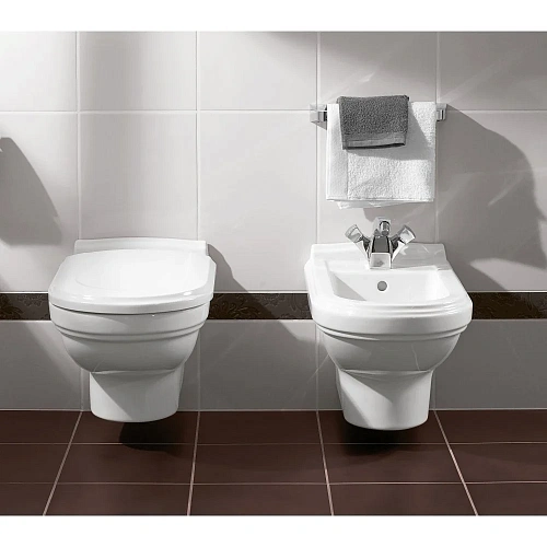 Крышка-сиденье Villeroy & Boch Hommage 8809S1R1 (8809 S1 R1) белый Alpin Крышка-сиденье Villeroy & Boch Hommage 8809S1R1 (8809 S1 R1) белый Alpin