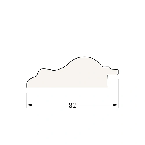 Зеркало в багетной раме Evoform Exclusive BY 1312 115 x 175 см, старый гипс Зеркало в багетной раме Evoform Exclusive BY 1312 115 x 175 см, старый гипс