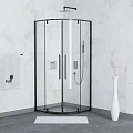 Душевой уголок RGW SV-53B 1000x1000 мм 06325300-14 черный Easy Clean Душевой уголок RGW SV-53B 1000x1000 мм 06325300-14 черный Easy Clean