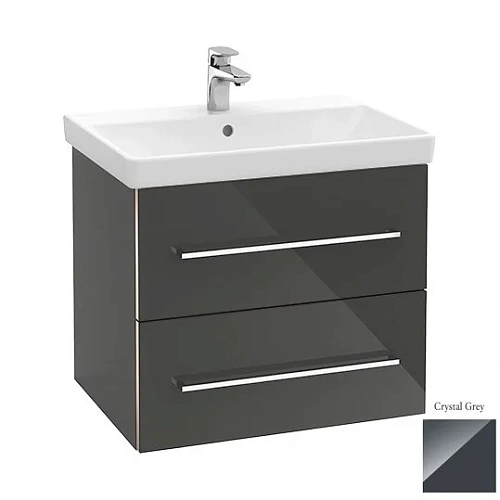 Тумба под раковину Villeroy & Boch Avento A88900B1 (A889 00 B1) Crystal Grey Тумба под раковину Villeroy & Boch Avento A88900B1 (A889 00 B1) Crystal Grey