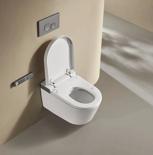 Унитаз SMART ARROW AKH1051H с сиденьем белый Унитаз SMART ARROW AKH1051H с сиденьем белый