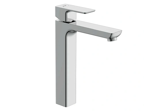 Смеситель для раковины Cersanit GEO (A63043) однорычажный клик клак 63043 Смеситель для раковины Cersanit GEO (A63043) однорычажный клик клак 63043