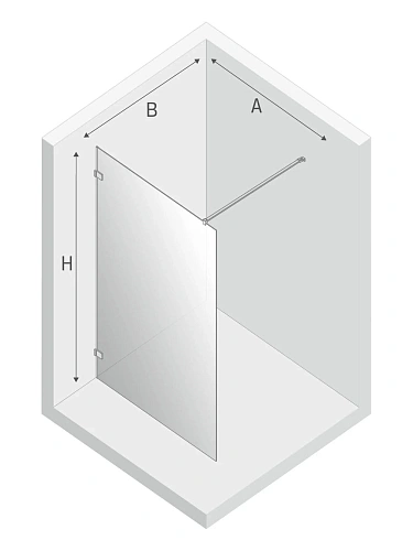 Душевая перегородка NEW TRENDY AVEXA GOLD SHINE 50x200 EXK-7044 золото Душевая перегородка NEW TRENDY AVEXA GOLD SHINE 50x200 EXK-7044 золото