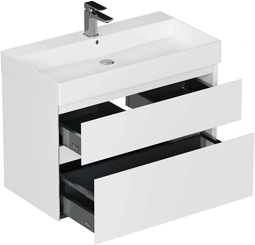 Тумба под раковину Allen Brau Infinity 85 1.210026.WM белый матовый Тумба под раковину Allen Brau Infinity 85 1.210026.WM белый матовый