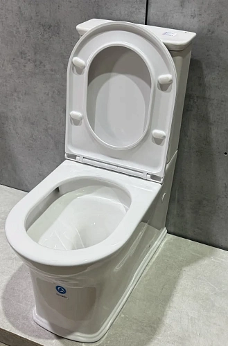 Унитаз напольный Ceramalux TORNADO TR999 с бачком и крышкой микролифт, белый Унитаз напольный Ceramalux TORNADO TR999 с бачком и крышкой микролифт, белый