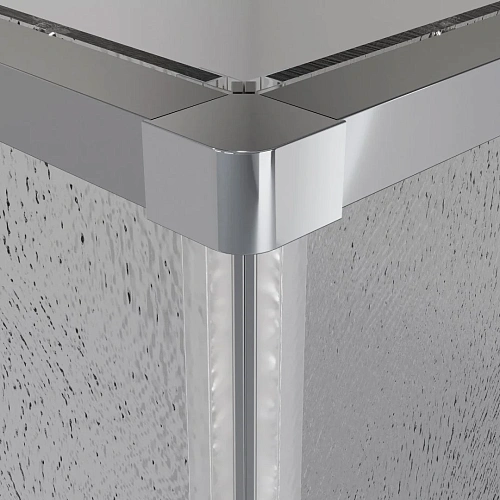 Душевой уголок Niagara Nova NG-3622-34 (80x80x195) квадратная, раздвижная, хром, стекло шиншилла Душевой уголок Niagara Nova NG-3622-34 (80x80x195) квадратная, раздвижная, хром, стекло шиншилла