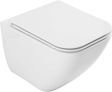 Унитаз подвесной Allen Brau Liberty 4.33011.20 с крышкой, белый