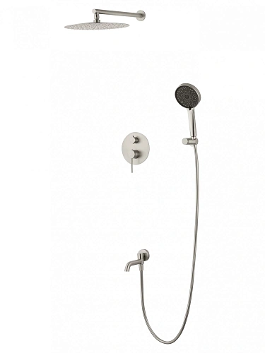 Душевая система Wonzon & Woghand STICK встраиваемая, брашированный никель (WW-88939017-BN) Душевая система Wonzon & Woghand STICK встраиваемая, брашированный никель (WW-88939017-BN)