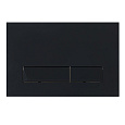 Клавиша смыва BelBagno MARMI черный матовый Tocco Morbido BB012-MR-NERO.M