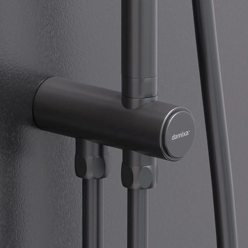 Душевая система Damixa Apollo 947000300 верхний душ 235 мм, штанга 1050-1450, Душевая система Damixa Apollo 947000300 верхний душ 235 мм, штанга 1050-1450,