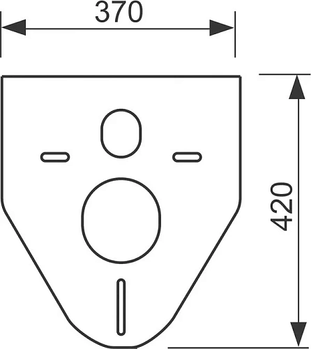 Шумоизоляционная панель для инсталляции TECE TECEprofil 9200010 Шумоизоляционная панель для инсталляции TECE TECEprofil 9200010