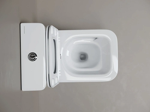 Чаша напольного унитаза Ceramica Nova Сubic CN1803T-B Торнадо Чаша напольного унитаза Ceramica Nova Сubic CN1803T-B Торнадо