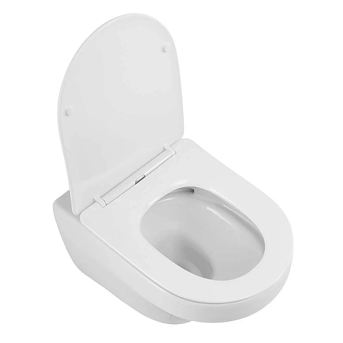 Унитаз подвесной CEZARES DUET CZR-2462-TH-TOR/CZR-2316-SC безободковый с сиденьем Унитаз подвесной CEZARES DUET CZR-2462-TH-TOR/CZR-2316-SC безободковый с сиденьем