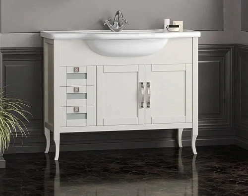 Тумба под раковину Opadiris Мираж 100 00-00000055 слоновая кость Тумба под раковину Opadiris Мираж 100 00-00000055 слоновая кость