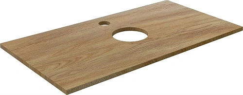 Комплект мебели DIWO Элиста 100 светлое дерево, с раковиной Moduo 40 RING 555248 Комплект мебели DIWO Элиста 100 светлое дерево, с раковиной Moduo 40 RING 555248