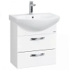Тумба с раковиной Aquaton Ария 50 М (1A1400K0AA010) белая