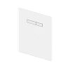Стеклянная панель TECE TECElux 9650000 с механическим блоком управления, стекло белое, клавиши белые Стеклянная панель TECE TECElux 9650000 с механическим блоком управления, стекло белое, клавиши белые