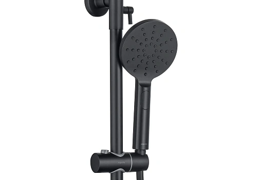 Душевая система Aquatek ВЕГА AQ2046MB черный матовый Душевая система Aquatek ВЕГА AQ2046MB черный матовый