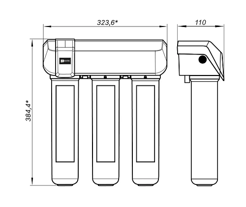 Смеситель для кухни Lemark с гибким изливом и фильтром для очистки жесткой воды OPTIMA LM3075C086 Смеситель для кухни Lemark с гибким изливом и фильтром для очистки жесткой воды OPTIMA LM3075C086
