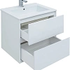 Тумба под раковину Aquanet Милан 65 белый глянец 00339965 подвесная Тумба под раковину Aquanet Милан 65 белый глянец 00339965 подвесная