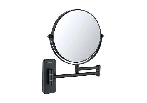 Зеркало косметическое Aquatek AQ4911MB черный матовый Зеркало косметическое Aquatek AQ4911MB черный матовый