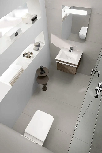 Унитаз подвесной Villeroy & Boch Venticello 4611RS01 (4611 RS 01) безободковый Combipack Унитаз подвесной Villeroy & Boch Venticello 4611RS01 (4611 RS 01) безободковый Combipack