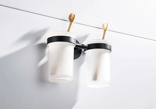 Стакан Aquatek ЕВРОПА AQ4117MB черный матовый Стакан Aquatek ЕВРОПА AQ4117MB черный матовый