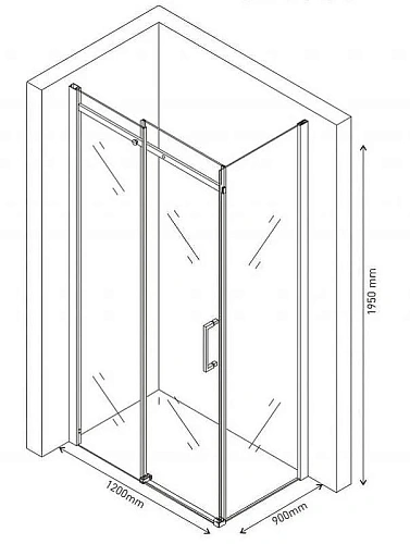 Душевой уголок MELITA 1200x900 061018 Душевой уголок MELITA 1200x900 061018