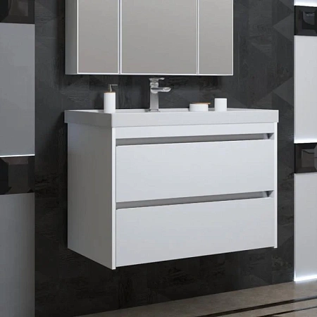 Тумба под раковину Opadiris Фреш 80, белый/белый, вар.2 (под раковину CeraStyle FRAME 80) 00-00007087 Тумба под раковину Opadiris Фреш 80, белый/белый, вар.2 (под раковину CeraStyle FRAME 80) 00-00007087