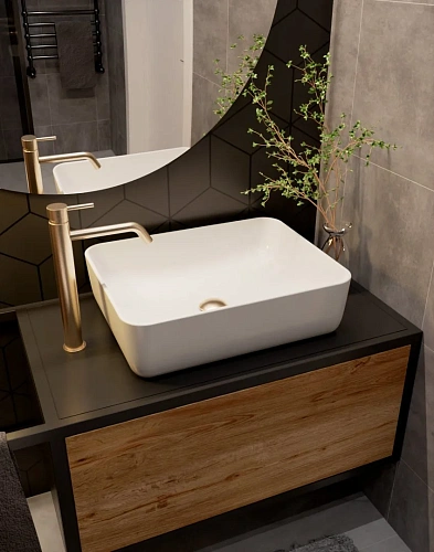 Смеситель для раковины AQUAme Siena AQM 6214BG 210мм, Brushed gold AQM6214BG Смеситель для раковины AQUAme Siena AQM 6214BG 210мм, Brushed gold AQM6214BG