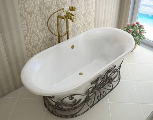 Ванна из искусственного камня Эстет Лион 1740х800 ФР-00000684 Ванна из искусственного камня Эстет Лион 1740х800 ФР-00000684