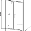 Душевая дверь DIWO Смоленск 130 см, профиль хром матовый 556310 Душевая дверь DIWO Смоленск 130 см, профиль хром матовый 556310