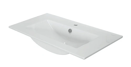 Раковина SANITA LUXE Quadro 90 WB.FN/Quadro/90-C/WHT.G/S1 Раковина SANITA LUXE Quadro 90 WB.FN/Quadro/90-C/WHT.G/S1