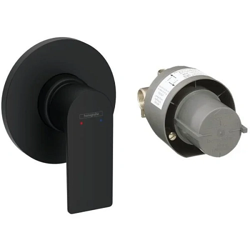 Смеситель для душа Hansgrohe Rebris E, скрытого монтажа, в комплекте со скрытой частью 72658670, мат Смеситель для душа Hansgrohe Rebris E, скрытого монтажа, в комплекте со скрытой частью 72658670, мат