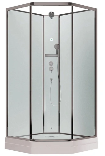 Душевая кабина Timo Premium ILMA 709 с крышей, хамам и стульчиком 90x90x225 Душевая кабина Timo Premium ILMA 709 с крышей, хамам и стульчиком 90x90x225