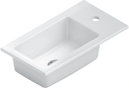 Консоль с раковиной STWORKI Нюборг 50 подвесная 481839 Консоль с раковиной STWORKI Нюборг 50 подвесная 481839