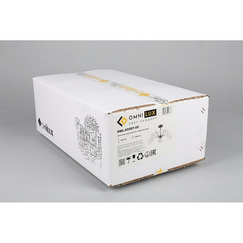 Люстра потолочная Omnilux Garda OML-65507-05 Люстра потолочная Omnilux Garda OML-65507-05