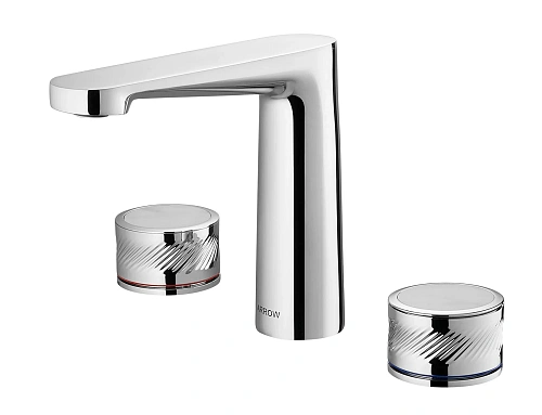 Смеситель для раковины ARROW AMP23868CP на 3 отверстия, хром Смеситель для раковины ARROW AMP23868CP на 3 отверстия, хром