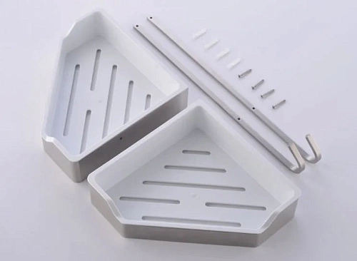 Полка ART&MAX AM-T-2701A-S 2-ярусная, нержавеющая сталь Полка ART&MAX AM-T-2701A-S 2-ярусная, нержавеющая сталь