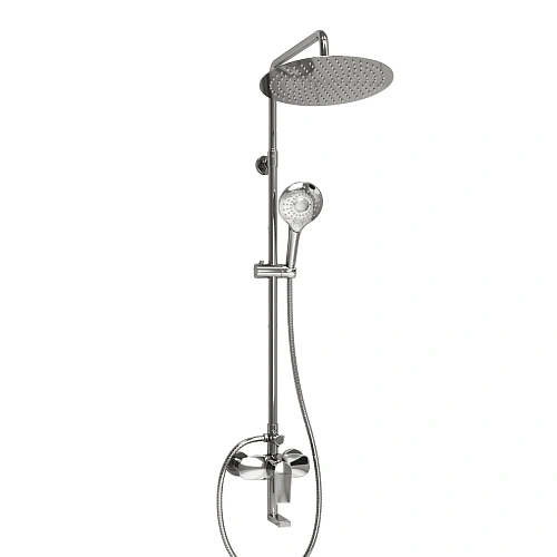 Душевая система WasserKRAFT A166.116.101.010.CH хром Душевая система WasserKRAFT A166.116.101.010.CH хром