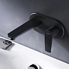 Смеситель для раковины AM.PM Gem F90A72222 встраиваемый, черный Смеситель для раковины AM.PM Gem F90A72222 встраиваемый, черный