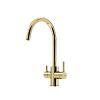 Смеситель для кухни SANCOS Taper SC4012ZG с возможностью подключения фильтра, полированное золото Смеситель для кухни SANCOS Taper SC4012ZG с возможностью подключения фильтра, полированное золото