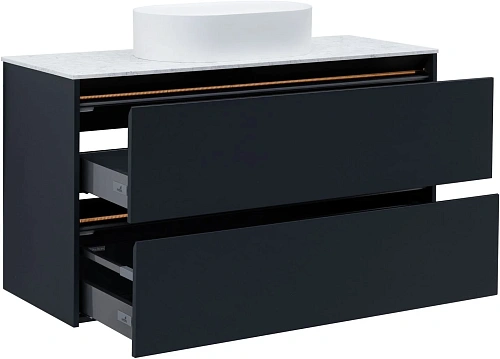 Тумба под раковину Allen Brau Activity 120 1.34007.AM антрацит матовый/черный брашированный Тумба под раковину Allen Brau Activity 120 1.34007.AM антрацит матовый/черный брашированный