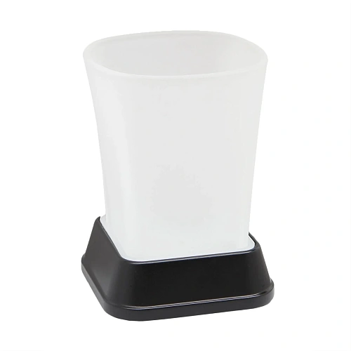 Стакан WasserKRAFT Amper K-5428BLACK черный Стакан WasserKRAFT Amper K-5428BLACK черный