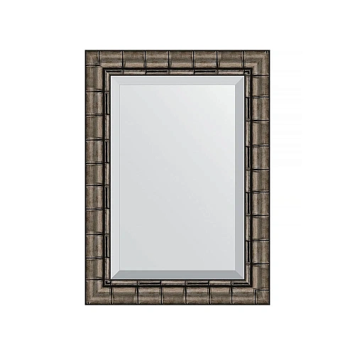 Зеркало в багетной раме Evoform Exclusive BY 1126 53 x 73 см, серебряный бамбук Зеркало в багетной раме Evoform Exclusive BY 1126 53 x 73 см, серебряный бамбук