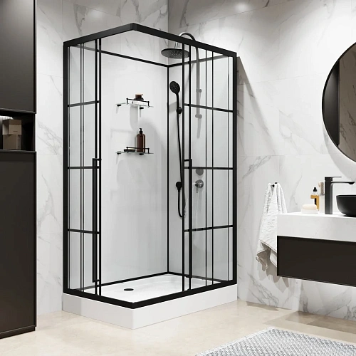 Душевая кабина Niagara Standart ST120/80/15QR/KL/BKT (1200х800х2250) Душевая кабина Niagara Standart ST120/80/15QR/KL/BKT (1200х800х2250)