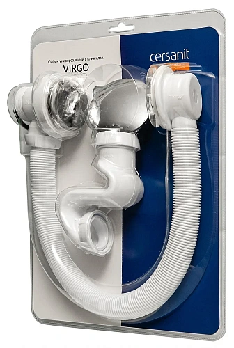 Слив-перелив Cersanit VIRGO универсальный с клик-клак 63087 Слив-перелив Cersanit VIRGO универсальный с клик-клак 63087