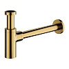 Сифон для раковины Omnires A186GLB (брашированное золото)